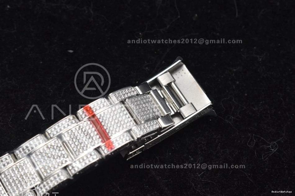 41mm Arabic Wheel Numerical Diamond Version Date Markers with DateJust JDF 900 ZipUp Best 1010